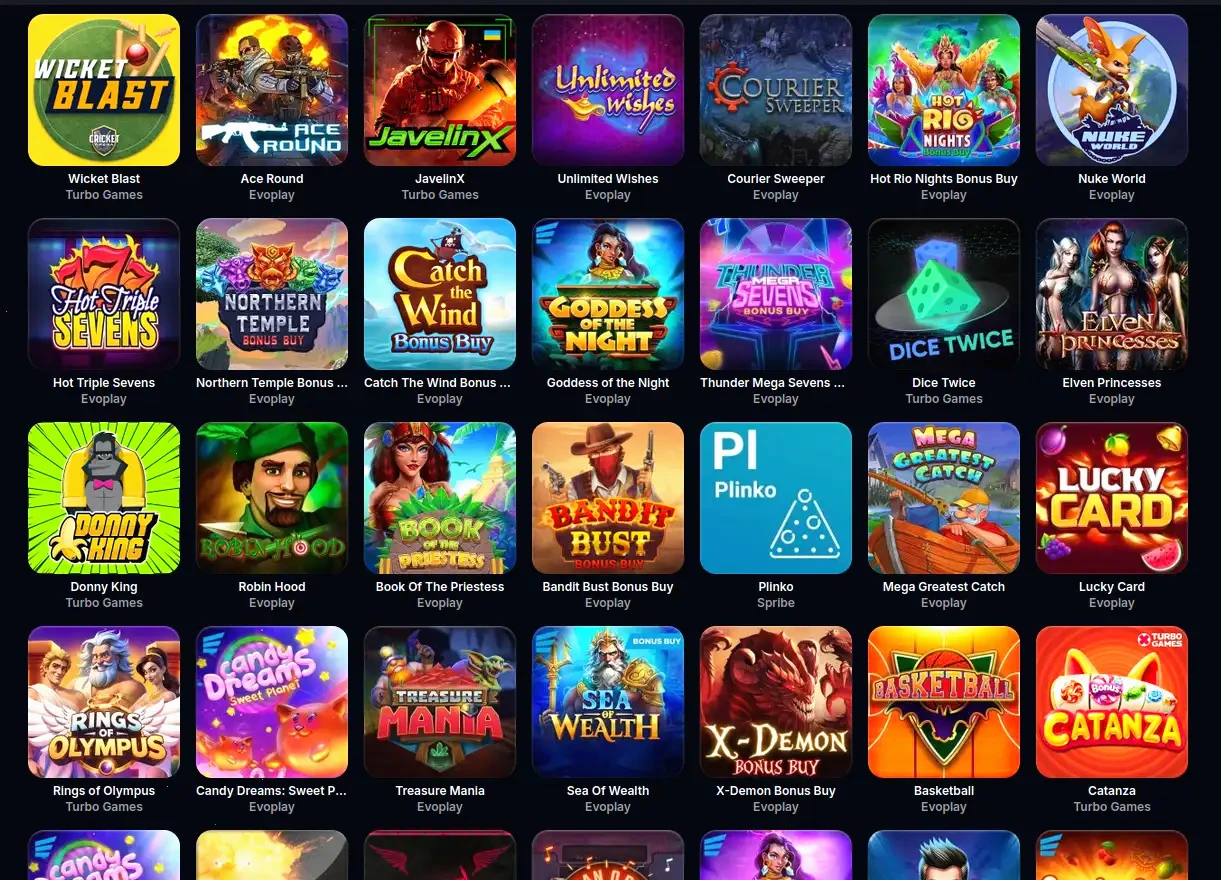 Panoramica offerte e giochi disponibili su Royal Casino online